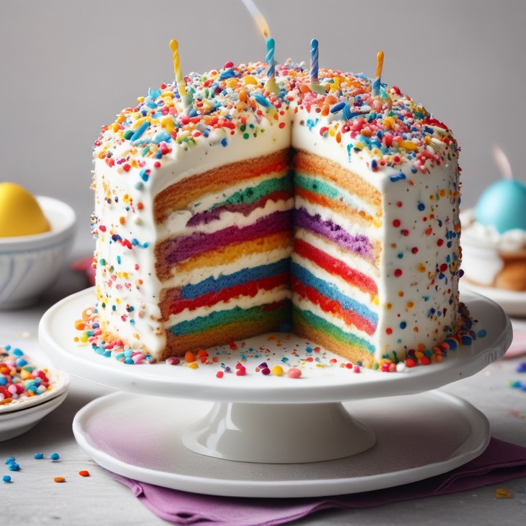 Steamed Birthday Cake