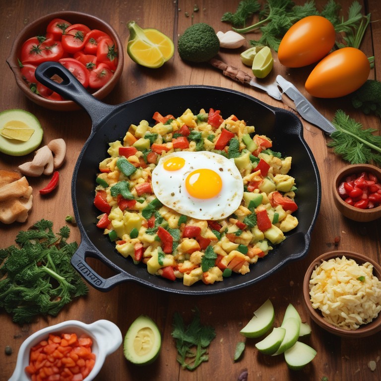 Revuelto de Caigua y Huevos