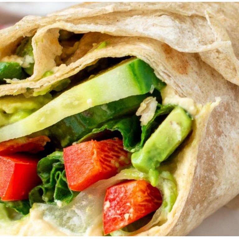 Hummus & Veggie Wrap - Wrap de Hummus y verduras