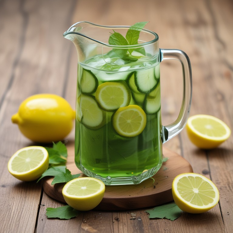Refreshing Detox Lemonade