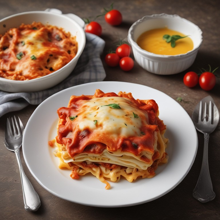 Lasagna de Pollo y Atún