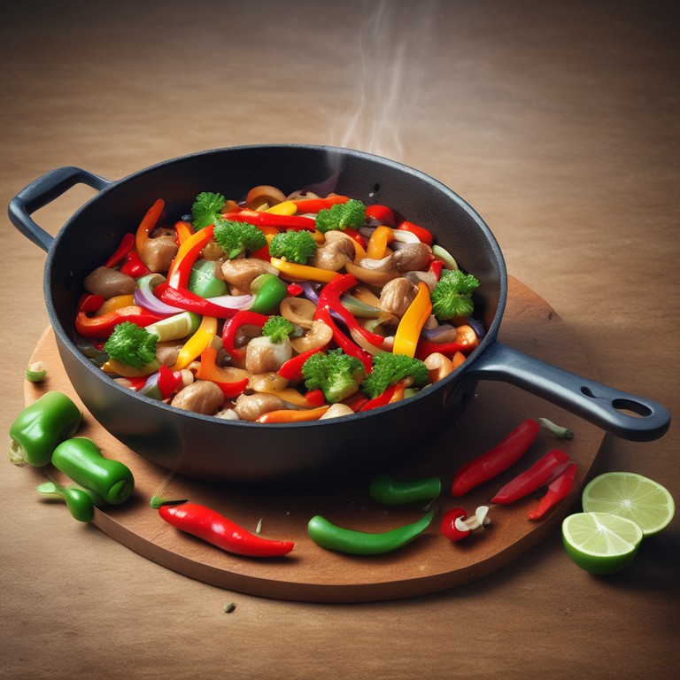 Savory Onion Bell Pepper Stir-Fry