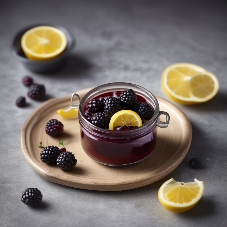 Blackberries Confit