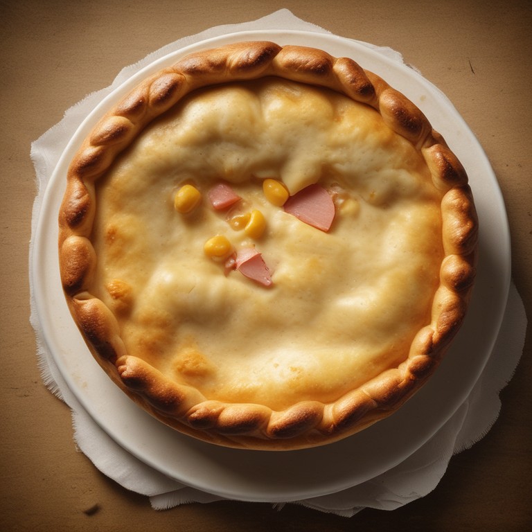 Torta de Ovo, Presunto e Queijo