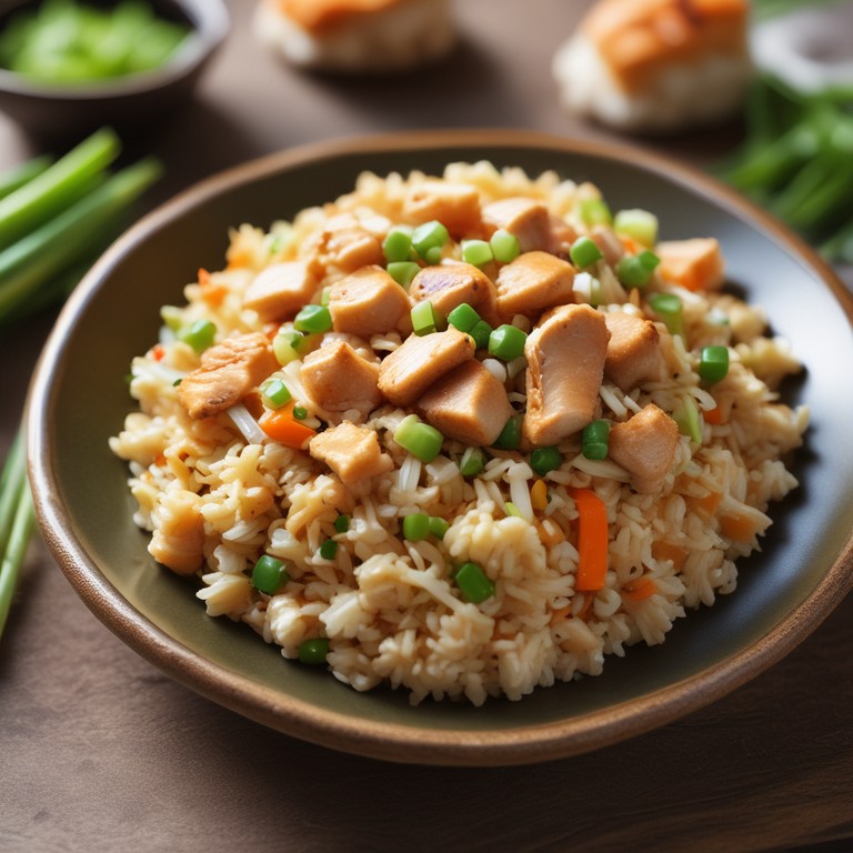 Asian-Inspired Chicken Fried Rice