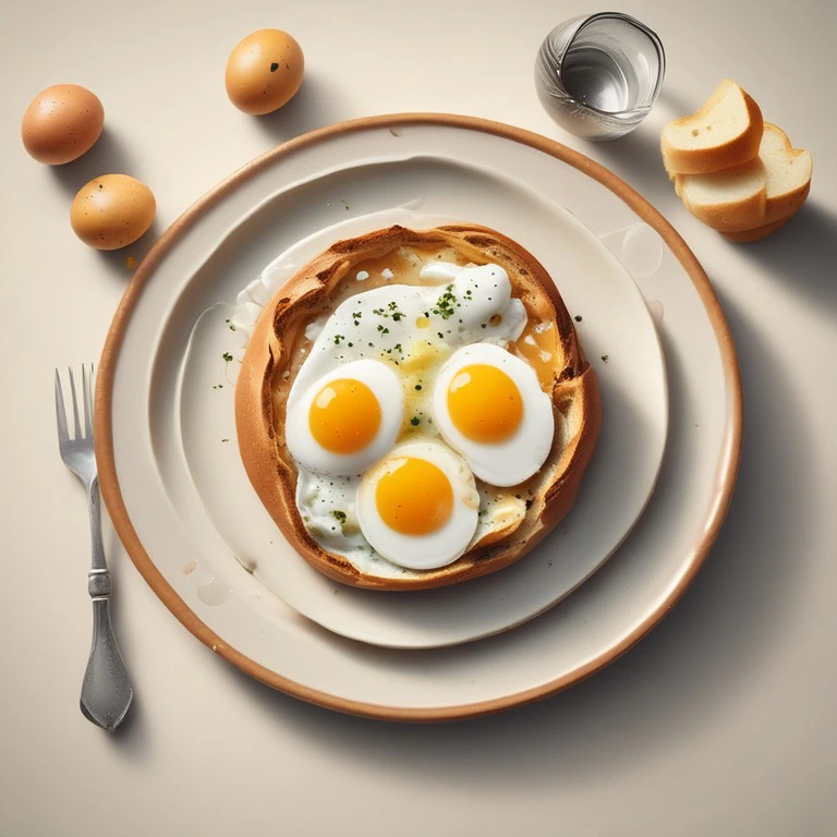 Savory Egg-in-a-Hole Toast - Mr. Cook