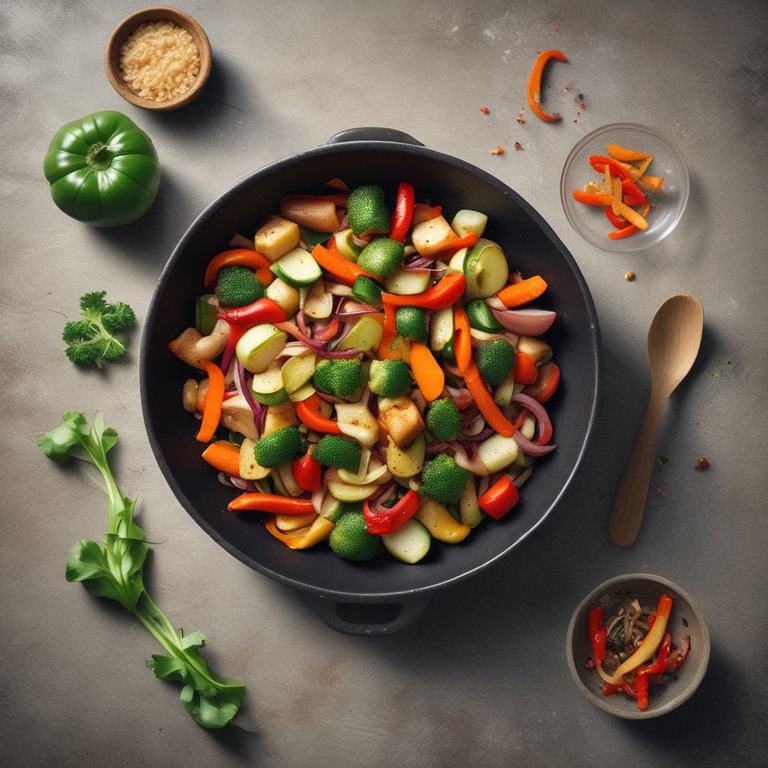 Sautéed Zucchini and Carrot Stir-Fry