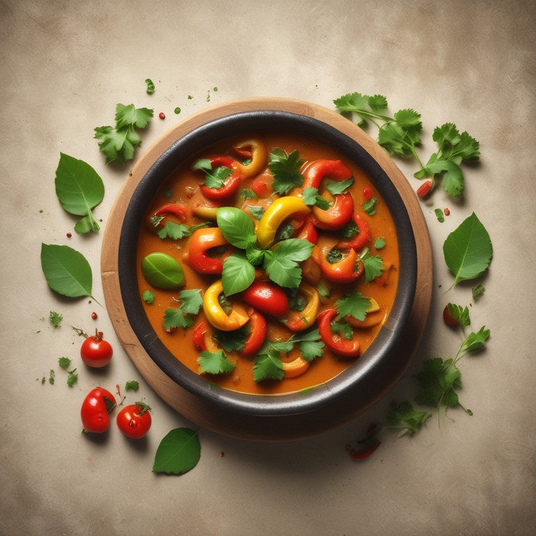 Spicy Capsicum Curry