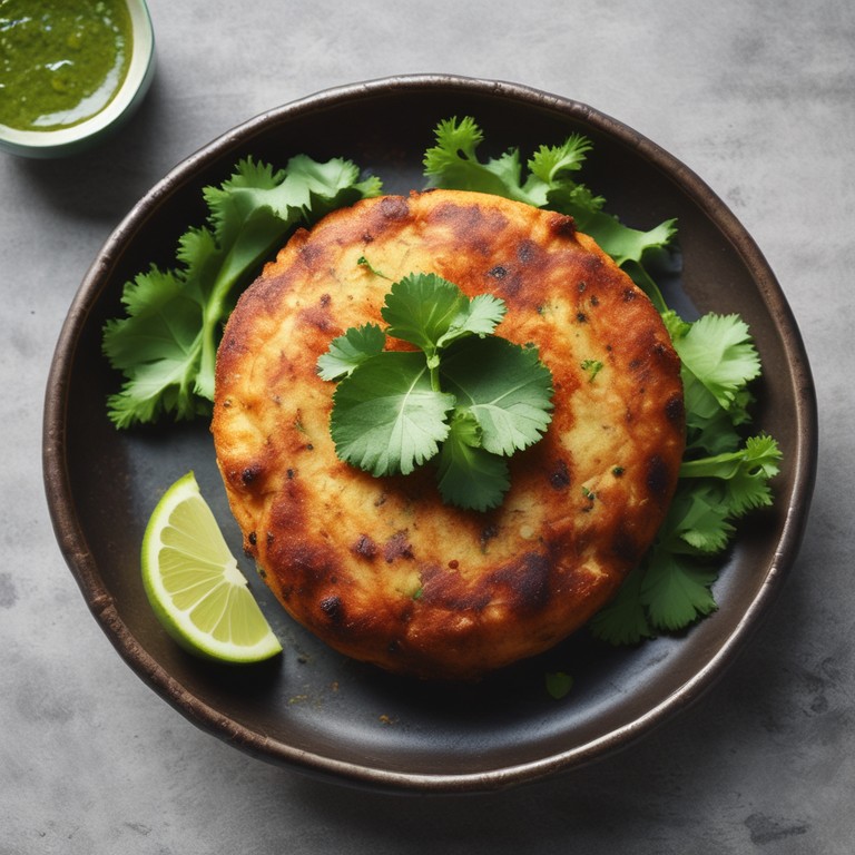 Potato Tikki - Spicy Indian Potato Snack