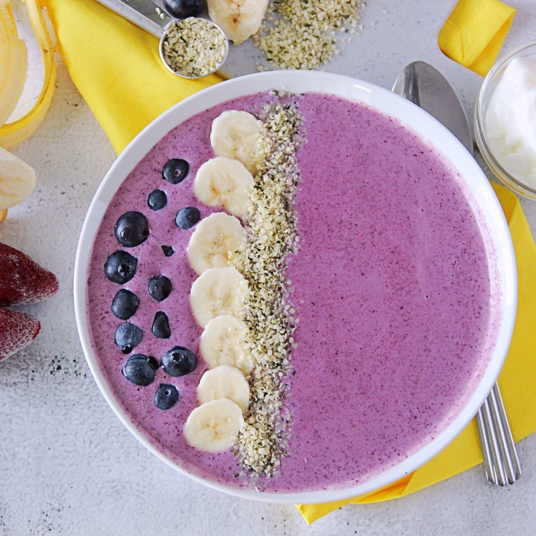 Fruit & Hemp Seed Bowls - Bowl de frutas y semillas