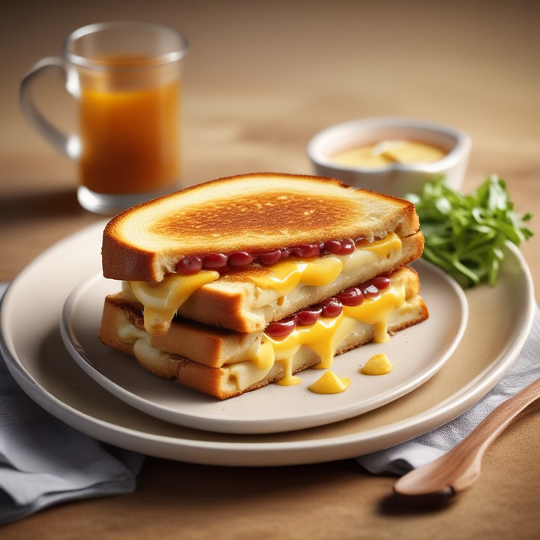 Crunchy Paneer Grilled Cheese Sandwich