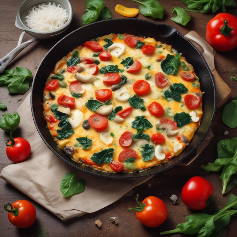 Farmers Market Veggie Omelette