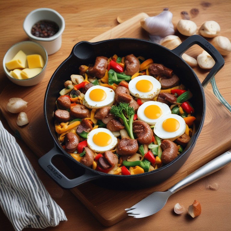 Savory Sausage and Egg Stir-Fry