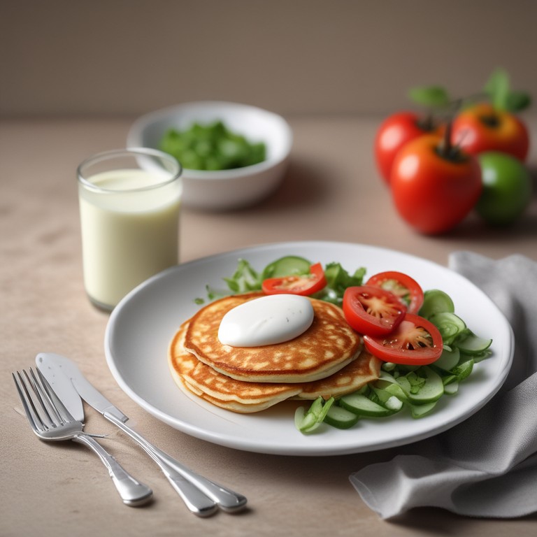 Delightful Apple and Cottage Cheese Pancakes