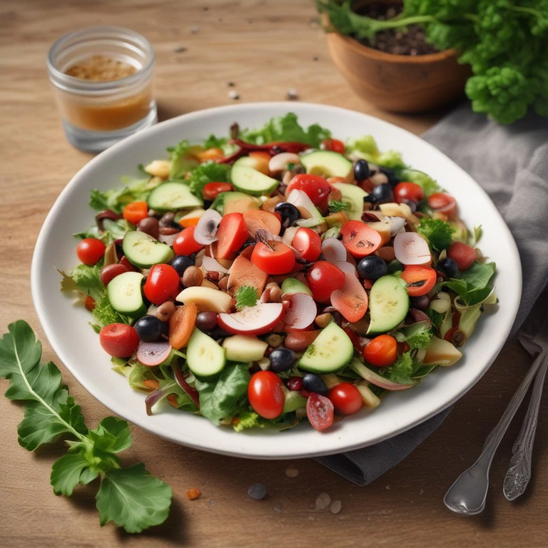 Ensalada de Vegetales Frescos - Mr. Cook