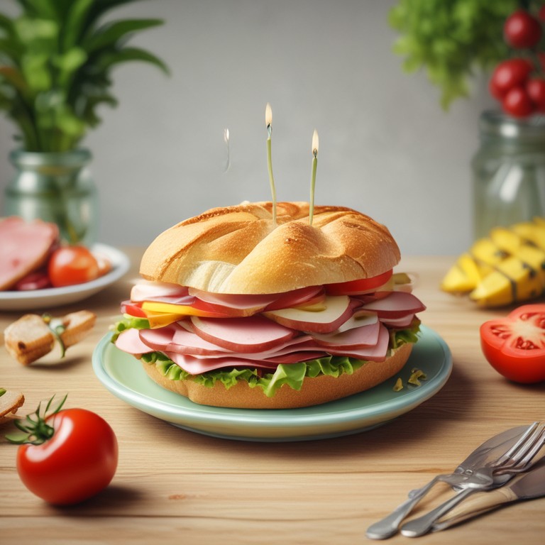 Sandwiches de Cumpleaños