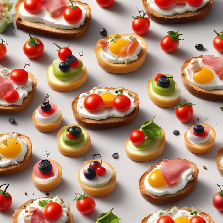 Canapés de Cumpleaños