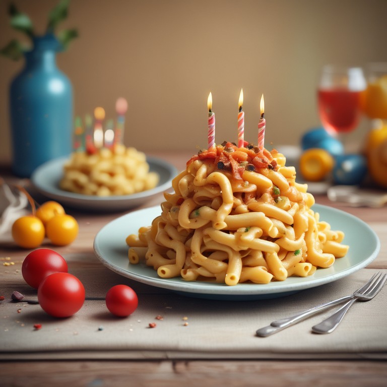 Macarrones de Cumpleaños