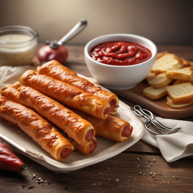 Pepperoni Bread Twists