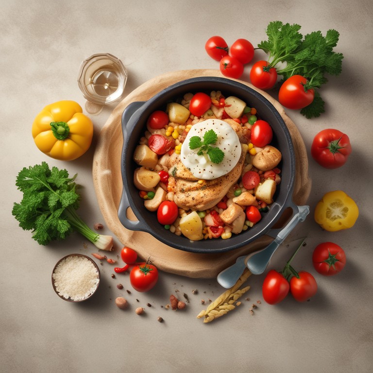 Mediterranean Chicken and Rice Bowl