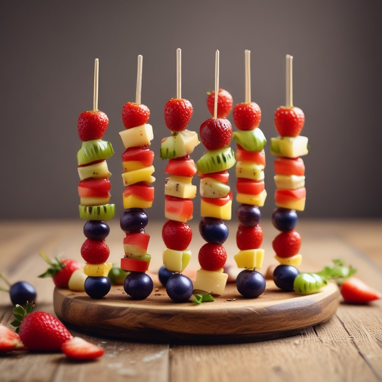 Colorful Birthday Party Skewers