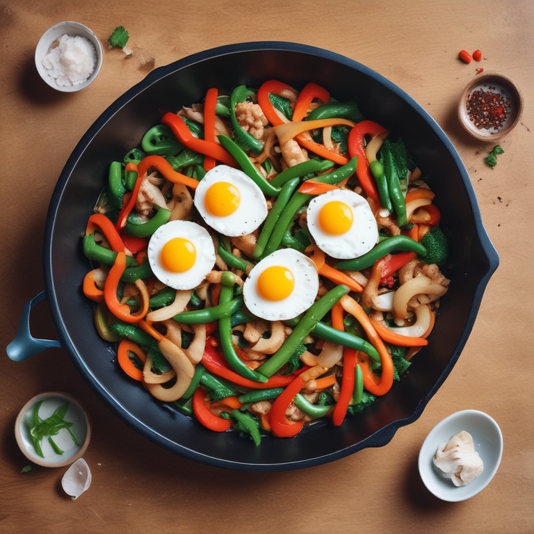 Vegetable Egg Stir-Fry