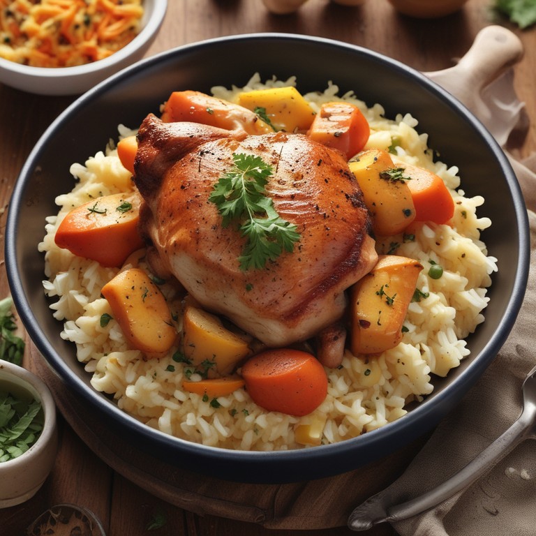 One-Pot Chicken and Vegetable Rice