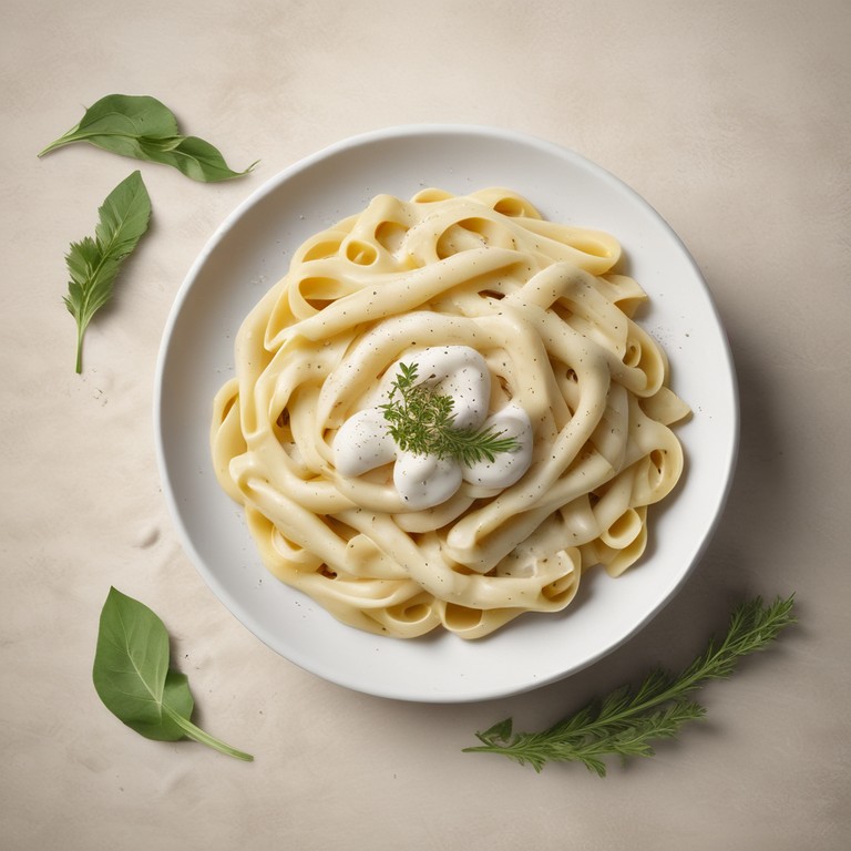 Macarrão com Molho Branco Simples