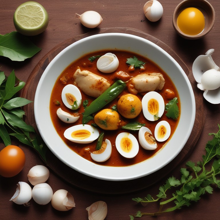 Sizzling Spicy Egg Curry