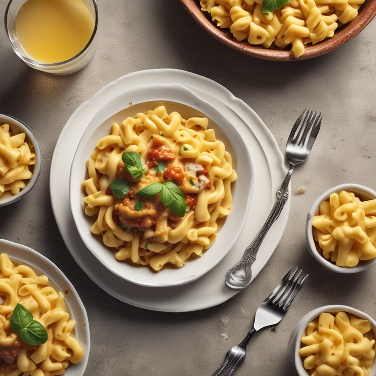 Italian Pasta with Mac and Cheese