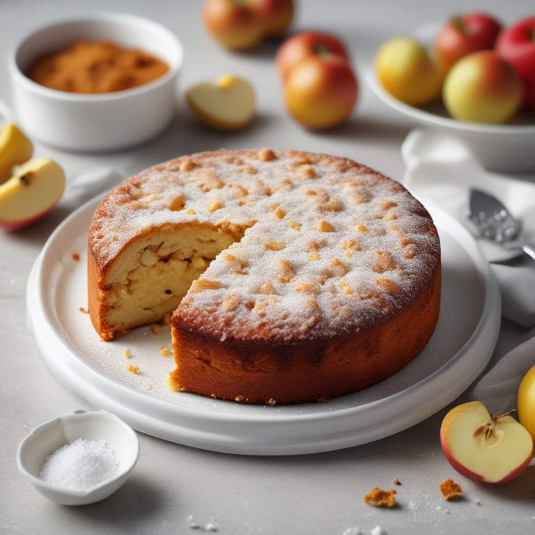 Torta de Manzana Esponjosa