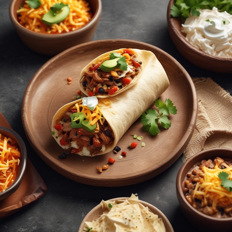 Pulled Pork Burrito