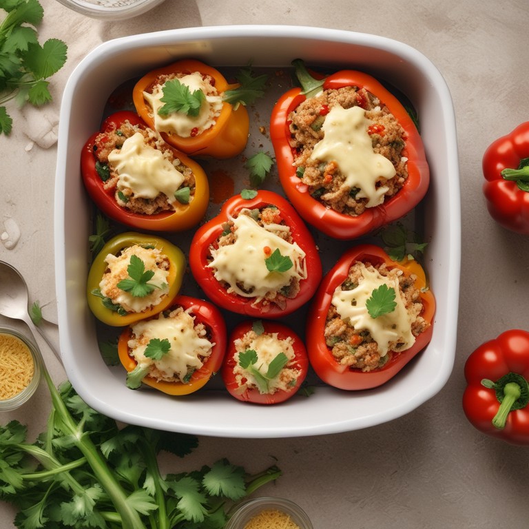Healthy Stuffed Bell Peppers