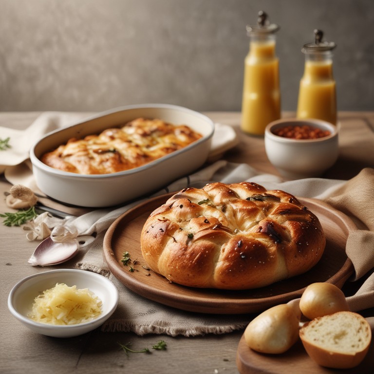 Caramelized Onion Bread