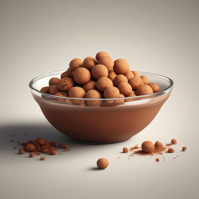 Bolitas de Cereal de Garbanzo y Cacao