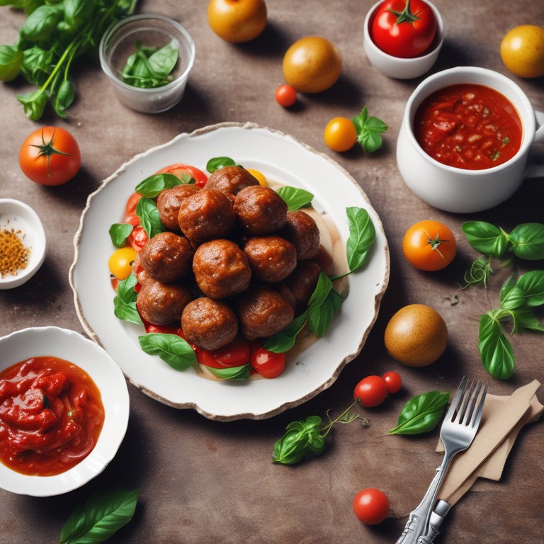 Easter Meatballs Delight