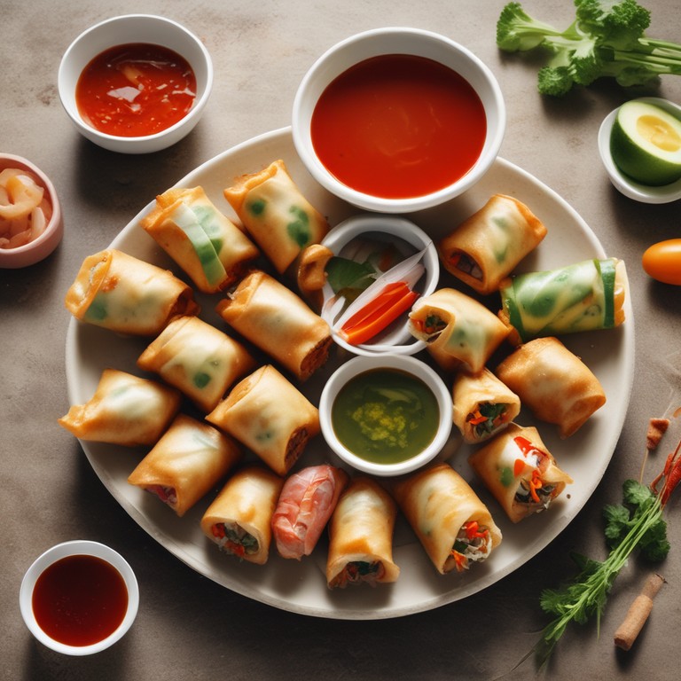 Easter Spring Rolls