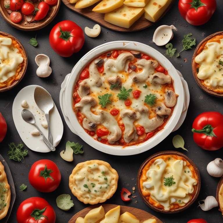 Gratin de Pommes de Terre au Poulet et Légumes