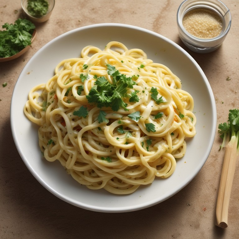 Garlic Butter Noodles - Mr. Cook