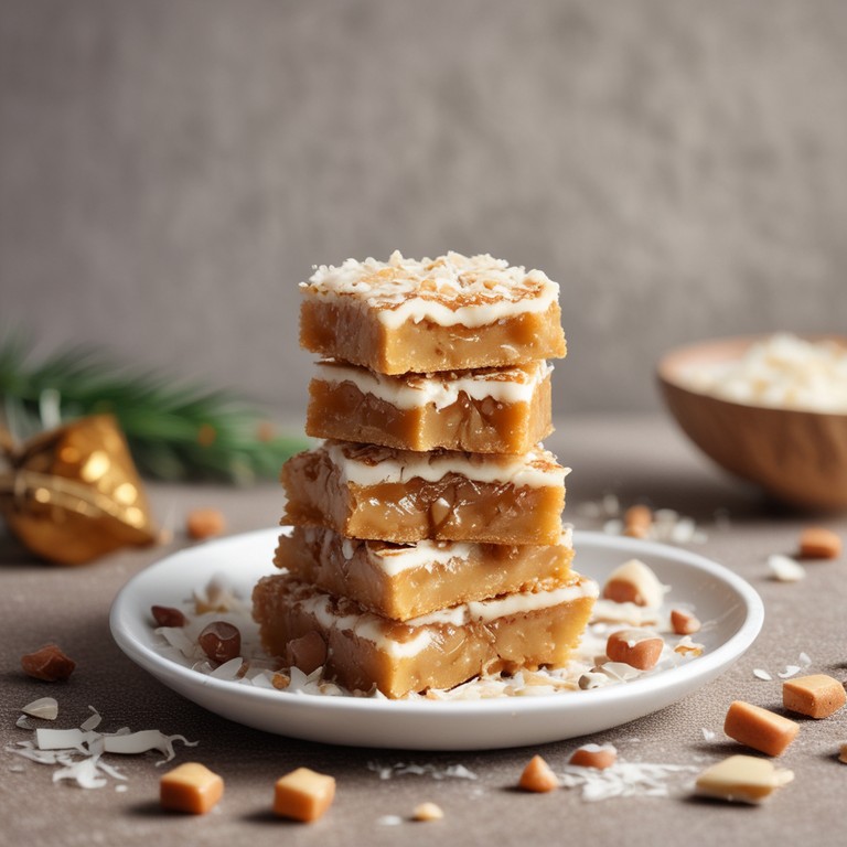 Christmas Coconut Toffee