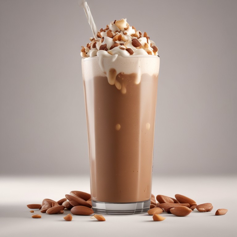 Chocolate Almond Milkshake with a Twist