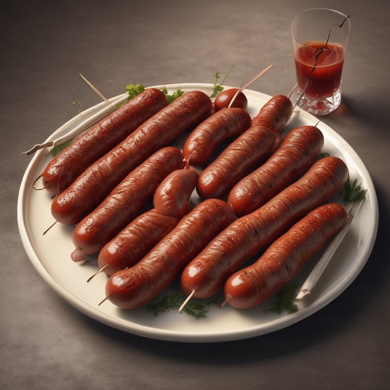 Sweet and Spicy Birthday Cocktail Sausages