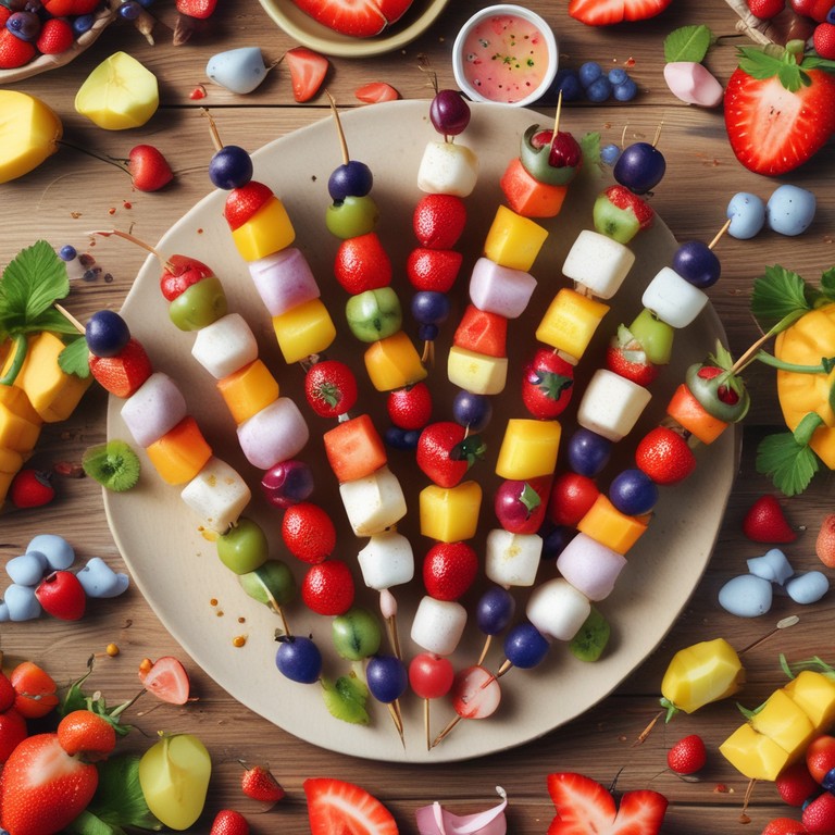 Colorful Birthday Skewers