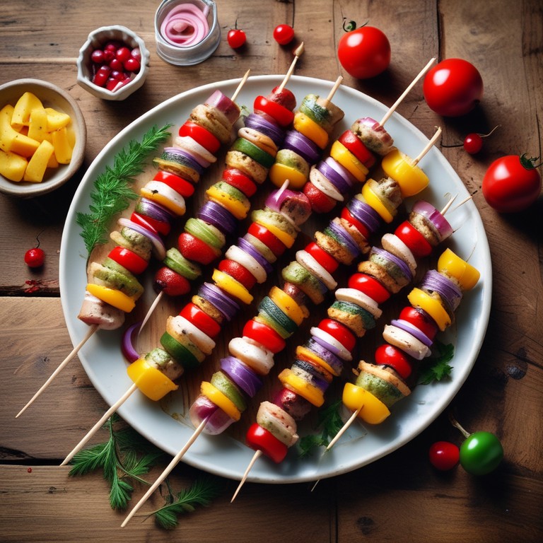 Festive Christmas Kebabs