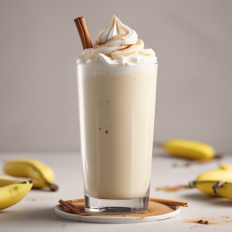 Creamy Banana Milkshake