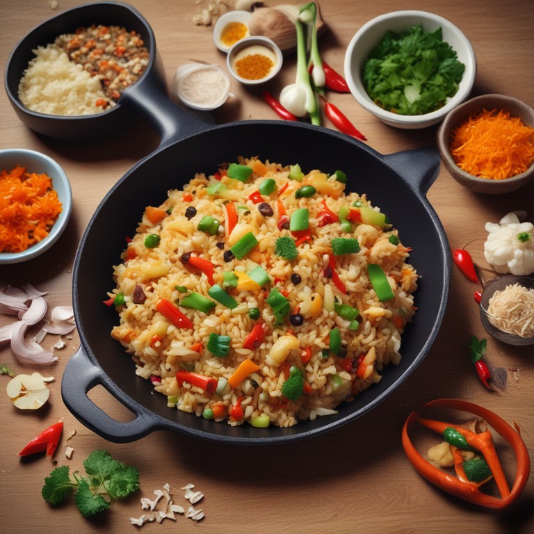 Spicy Vegetable Fried Rice