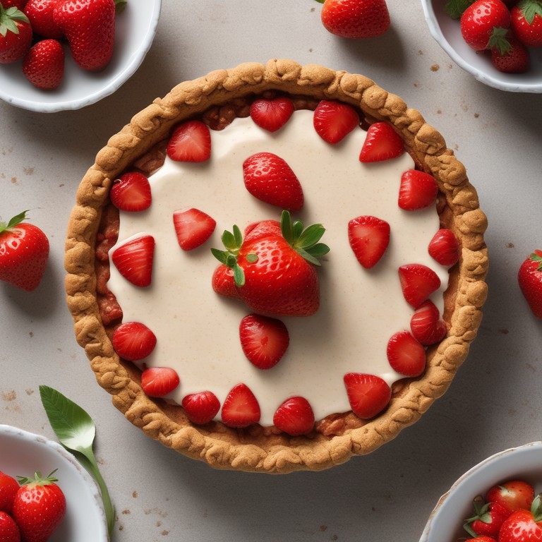 Tarte aux Fraises et aux Spéculoos sans Cuisson