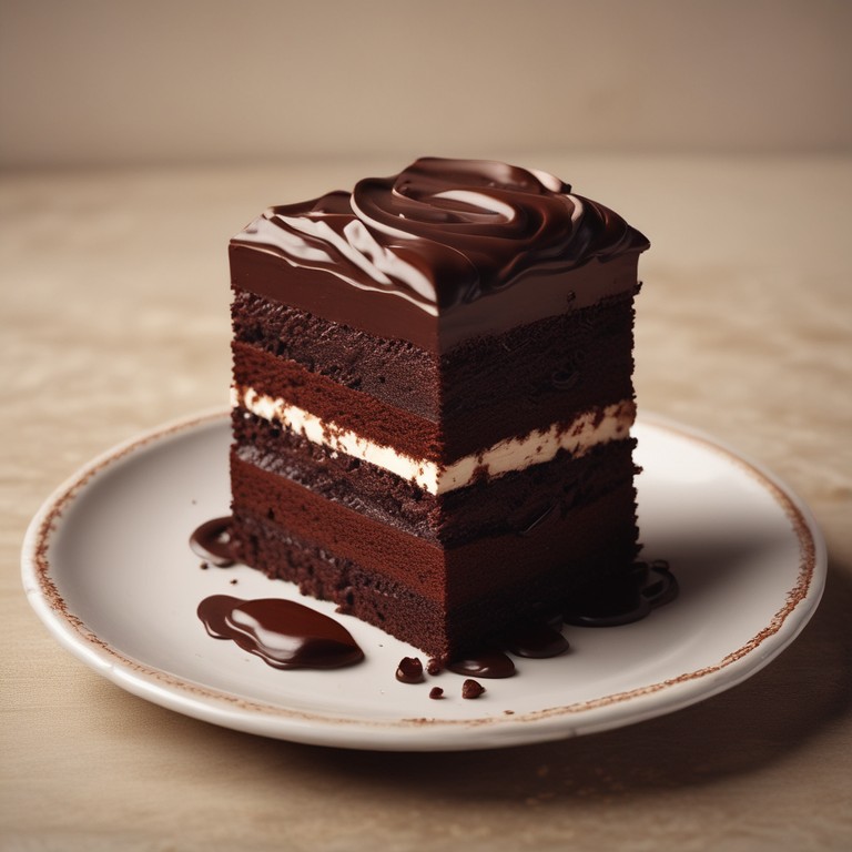Decadent Chocolate Wave Cake