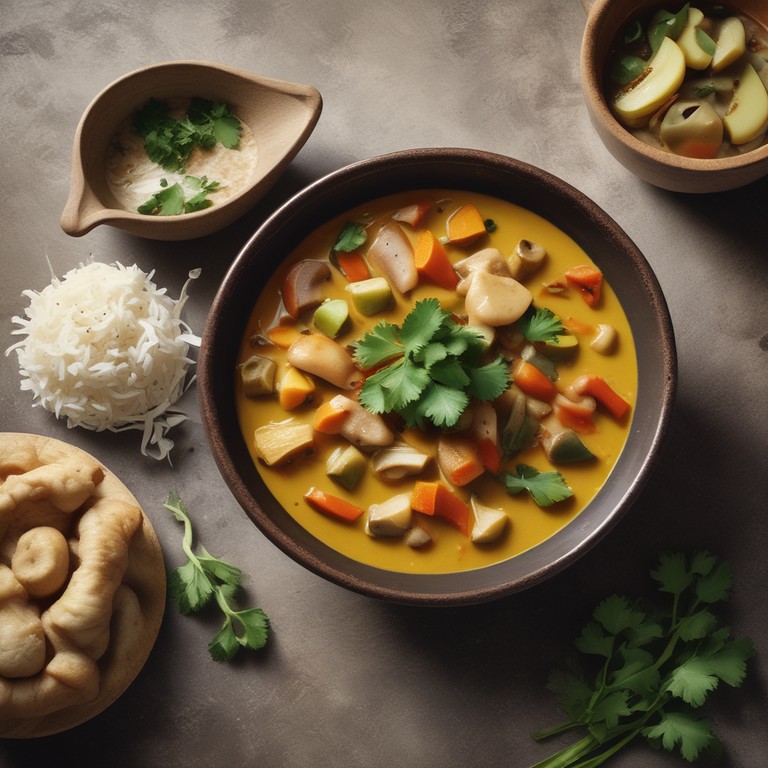 Herbstliches Gemüsecurry mit Birnen