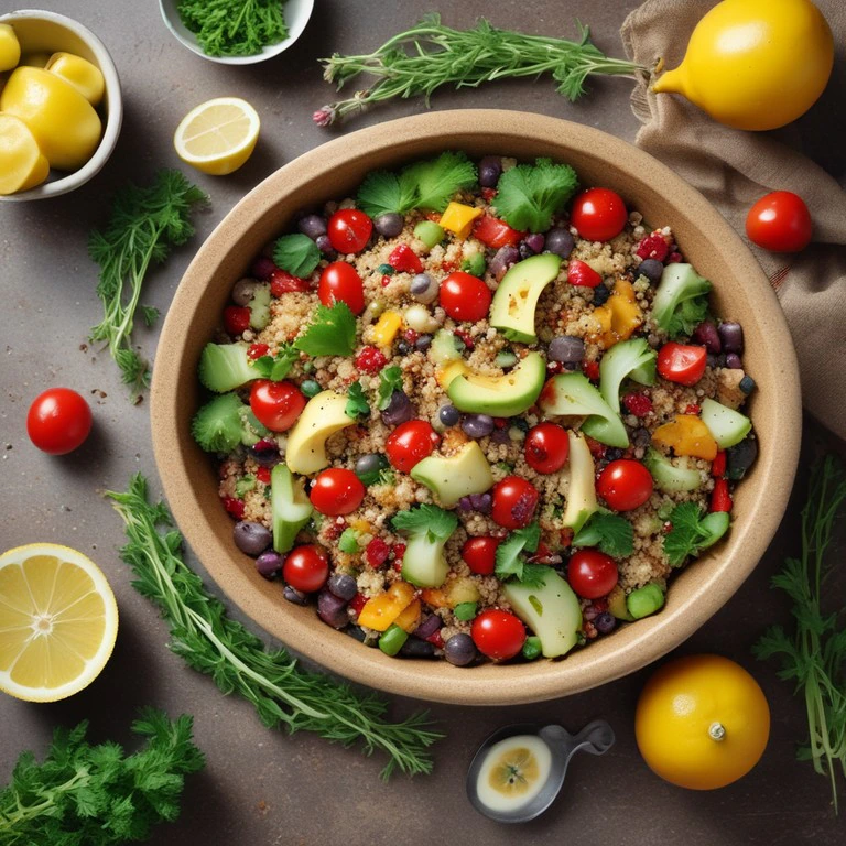 Veggie Loaded Quinoa Salad